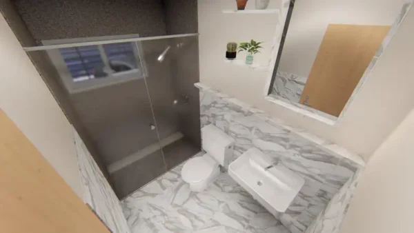 baño proyecto de paertamentos ventas jarabacoa