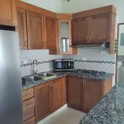 cocina apartamento de renta jarabacoa