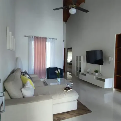 sala apartamento de renta jarabacoa