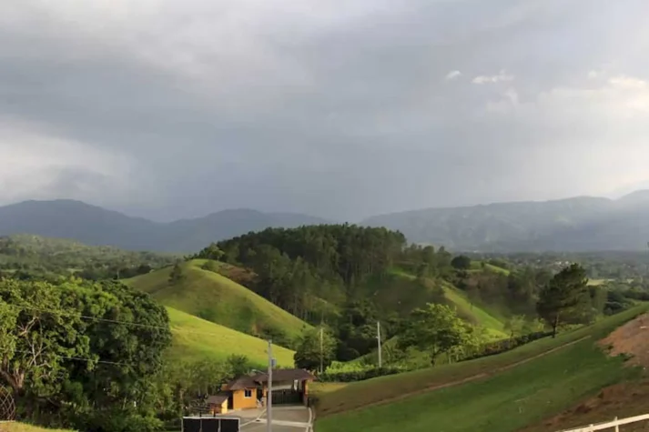 vista drone terrenos venta jarabacoa